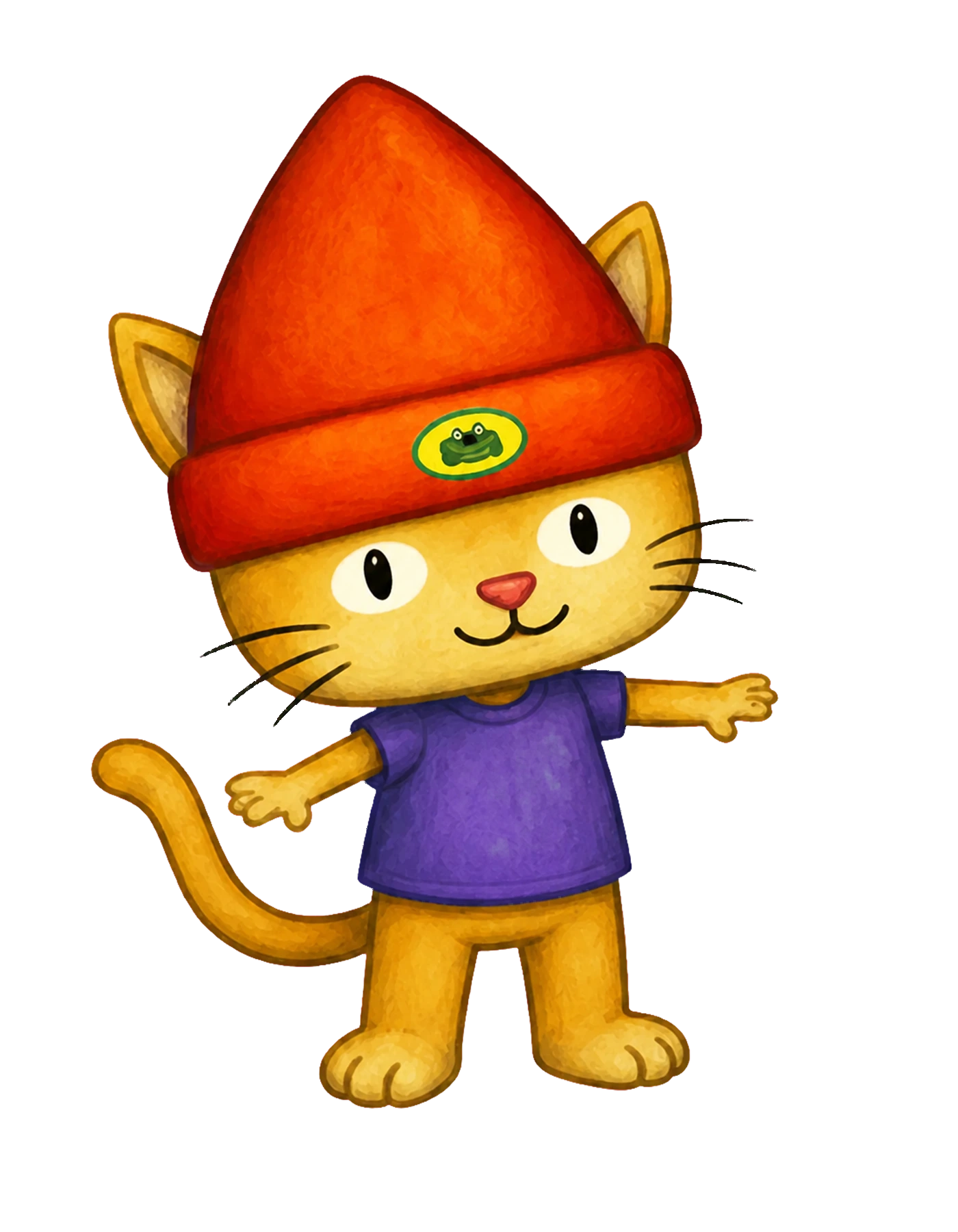 Beam Cat standing